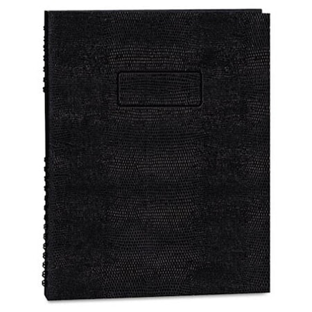 Blueline Blueline A10200EBLK Exec Wirebound Notebook- College/Margin Rule- 8-1/2 x 11- BLK- 200 Sheets A10200EBLK